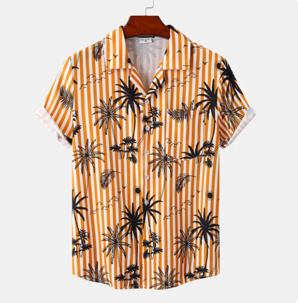 Echoarchiv | Hawaii Surf Floral Hemd für Herren