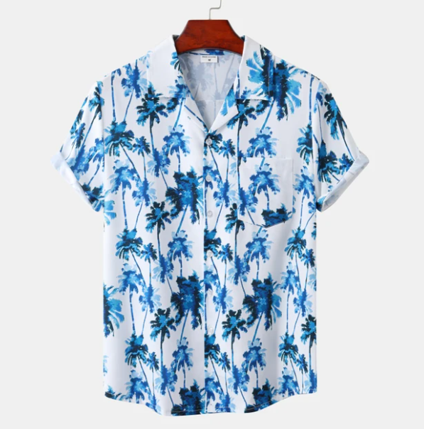 Echoarchiv | Hawaii Surf Floral Hemd für Herren