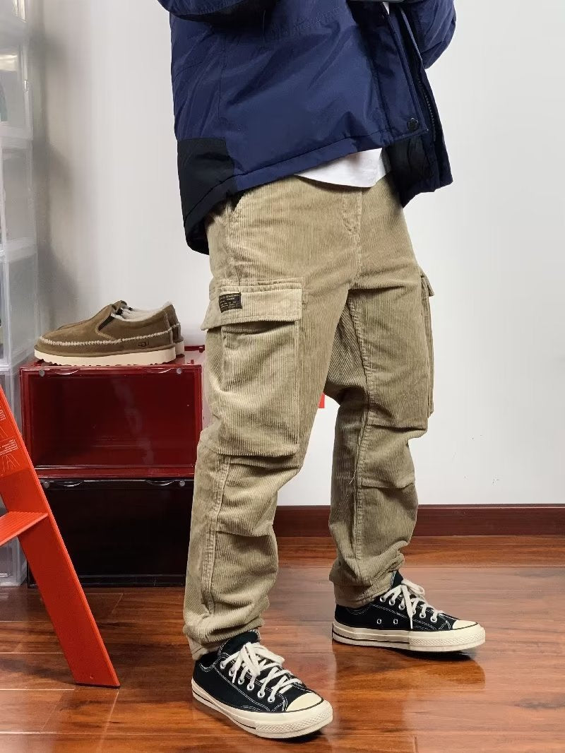 Multi-Pocket Cargo Herrenhose – Bravaro