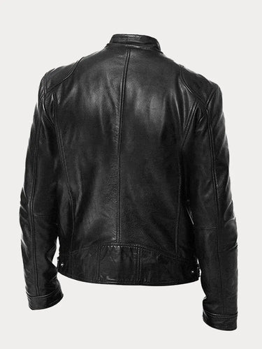 Echoarchiv | Lässige Lederjacke: Zeitloser Stil und Komfort