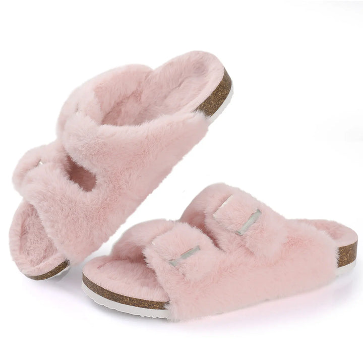 Echoarchiv - Chic Winter-Plüsch-Fellpantoffeln für Damen