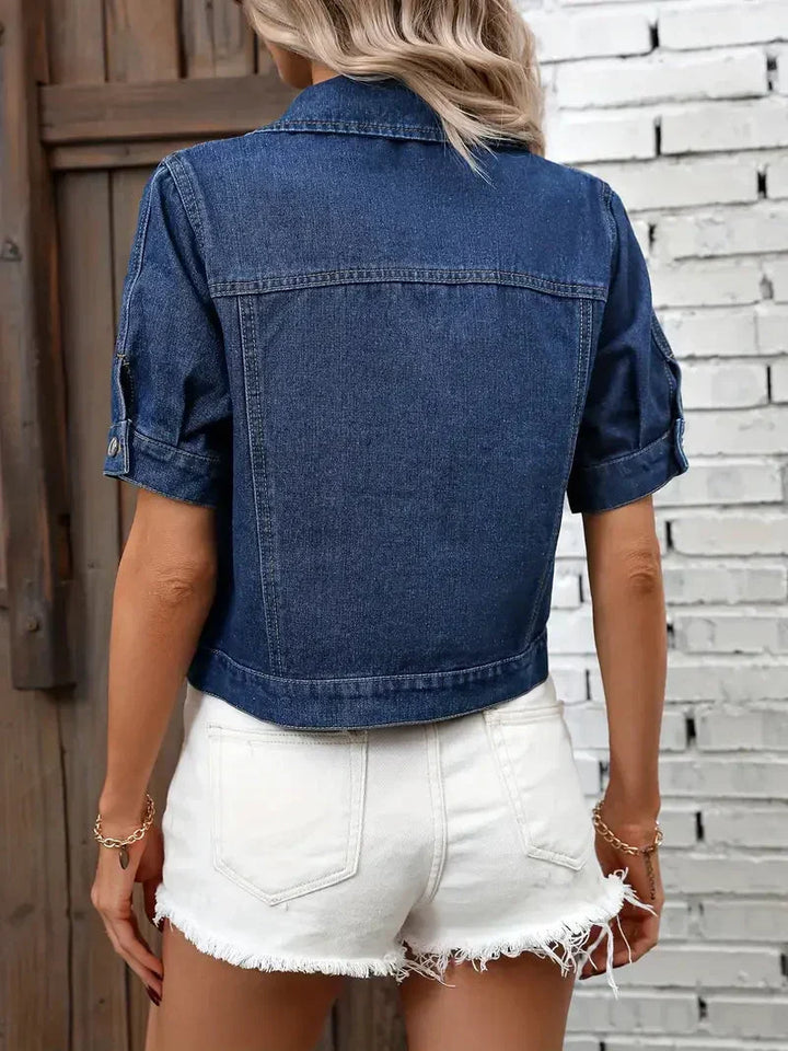 Echoarchiv | Jacke Kurzarm Denimjacke
