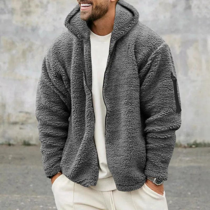 Echoarchiv | Herren Kapuzen-Fleecejacke