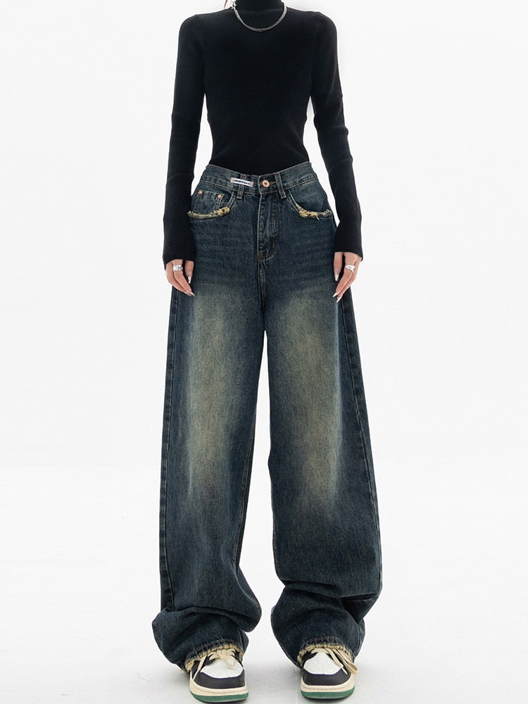 Echoarchiv - Damen Vintage Baggy JEchoarchivns