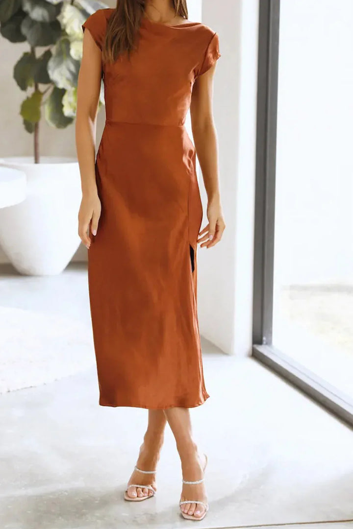 Echoarchiv | Elegantes Slik-Kleid