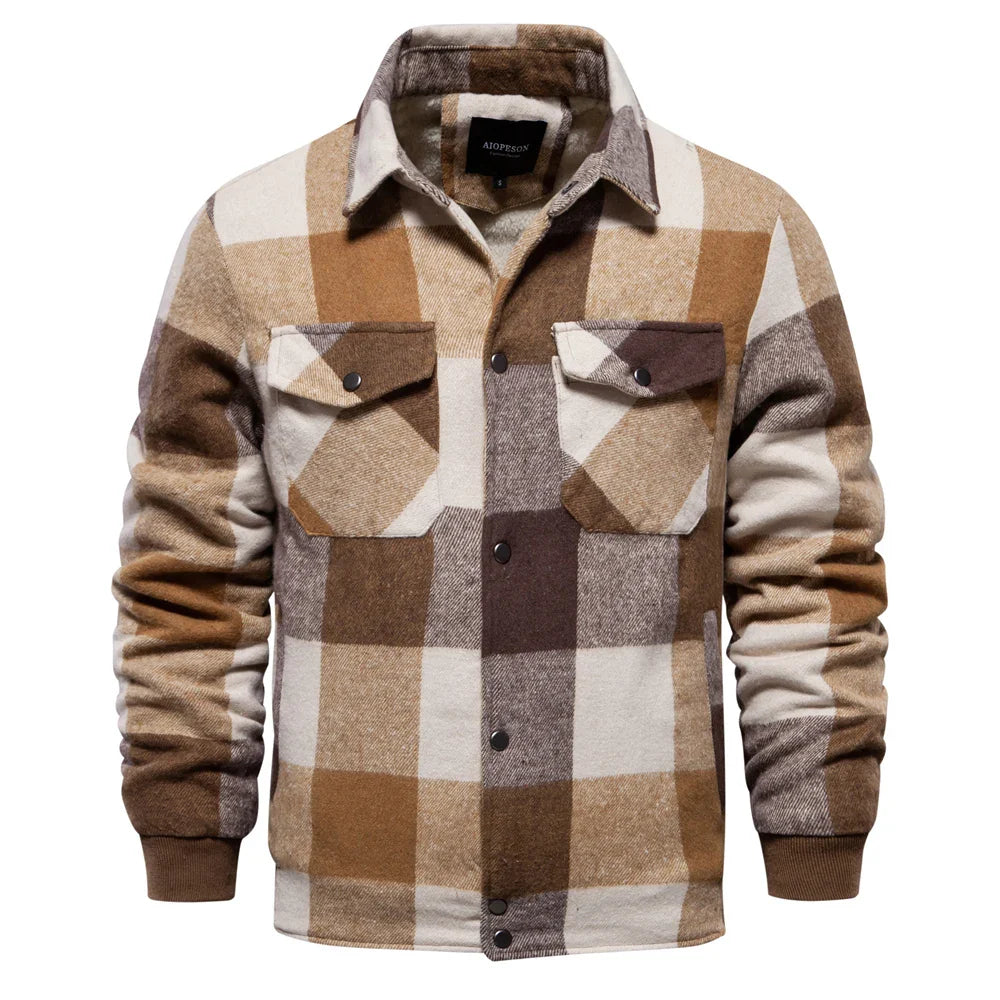 Karierte Jacke – Terenzo