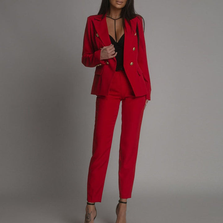 Echoarchiv | Elegante Blazer und Hosen Set