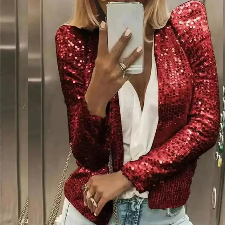 Echoarchiv | Eleganter Pailletten-Blazer