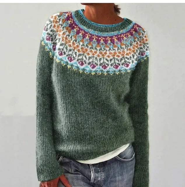 Echoarchiv | Clair Strickpulli Herbst Mit Mustern