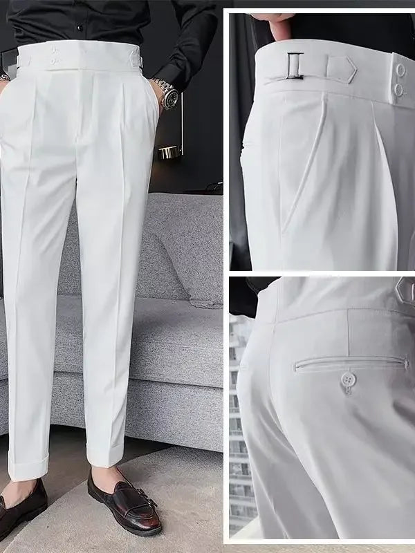 Echoarchiv | Chic Hochtaillierte Chinohose