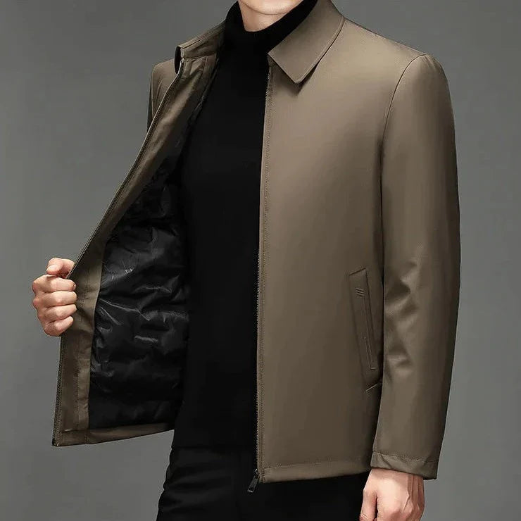 Luxuriöse Nanosilk-Daunenjacke – Taviero