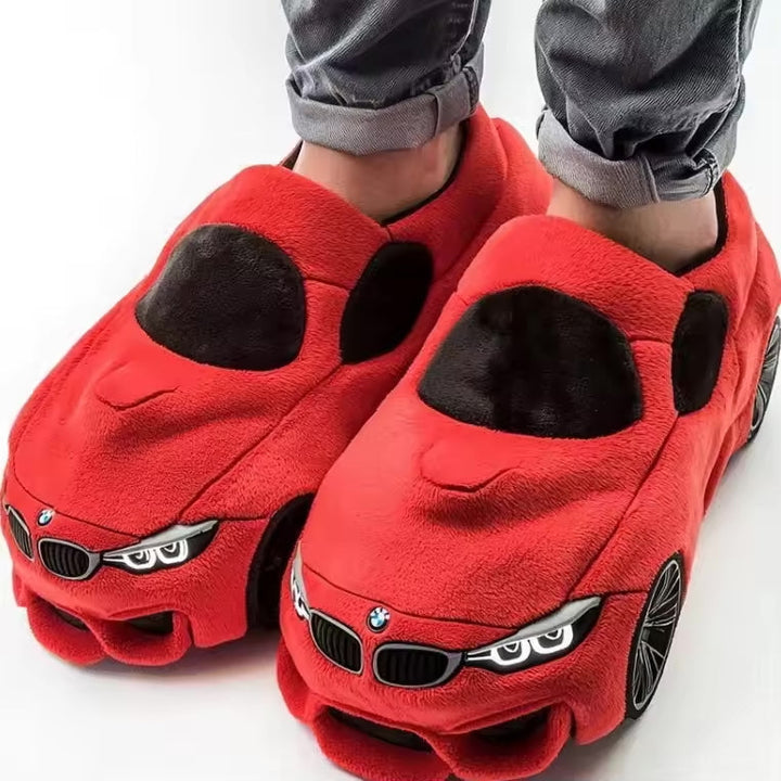 Damen Pantoffeln mit Auto-Inspiriertem Design & Rutschfester Sohle | Echoarchiv