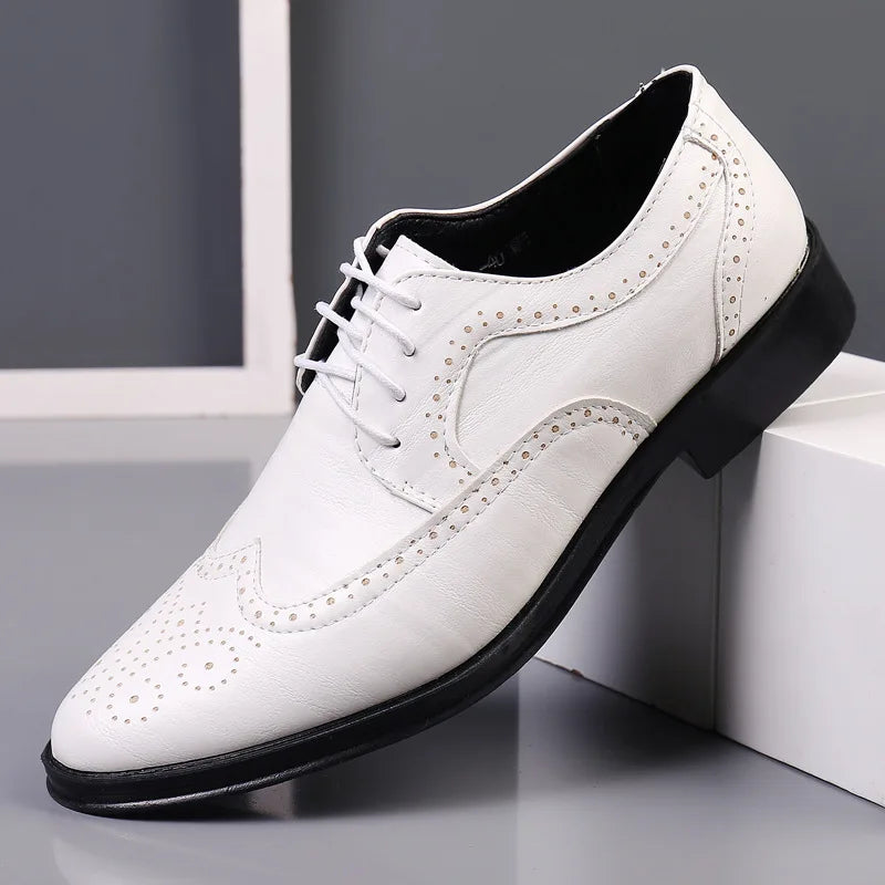 Echoarchiv | Bequeme Oxford Herren Business Anzug Schuhe
