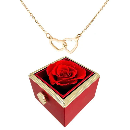 Echoarchiv| Rosenbox mit Halskette perfekt für den Valentinstag