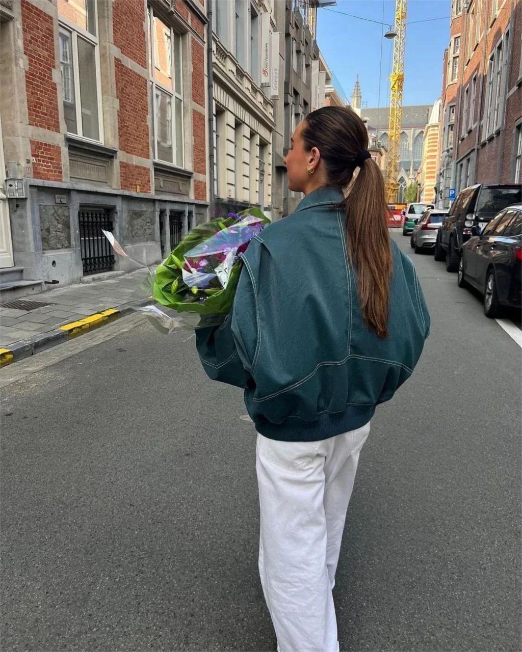 Echoarchiv | Oversized Bomberjacke Stilvoll und Wärmeresistent Perfekt für Herbst und Winter