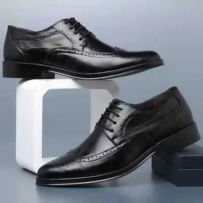 Echoarchiv | Bequeme Oxford Herren Business Anzug Schuhe