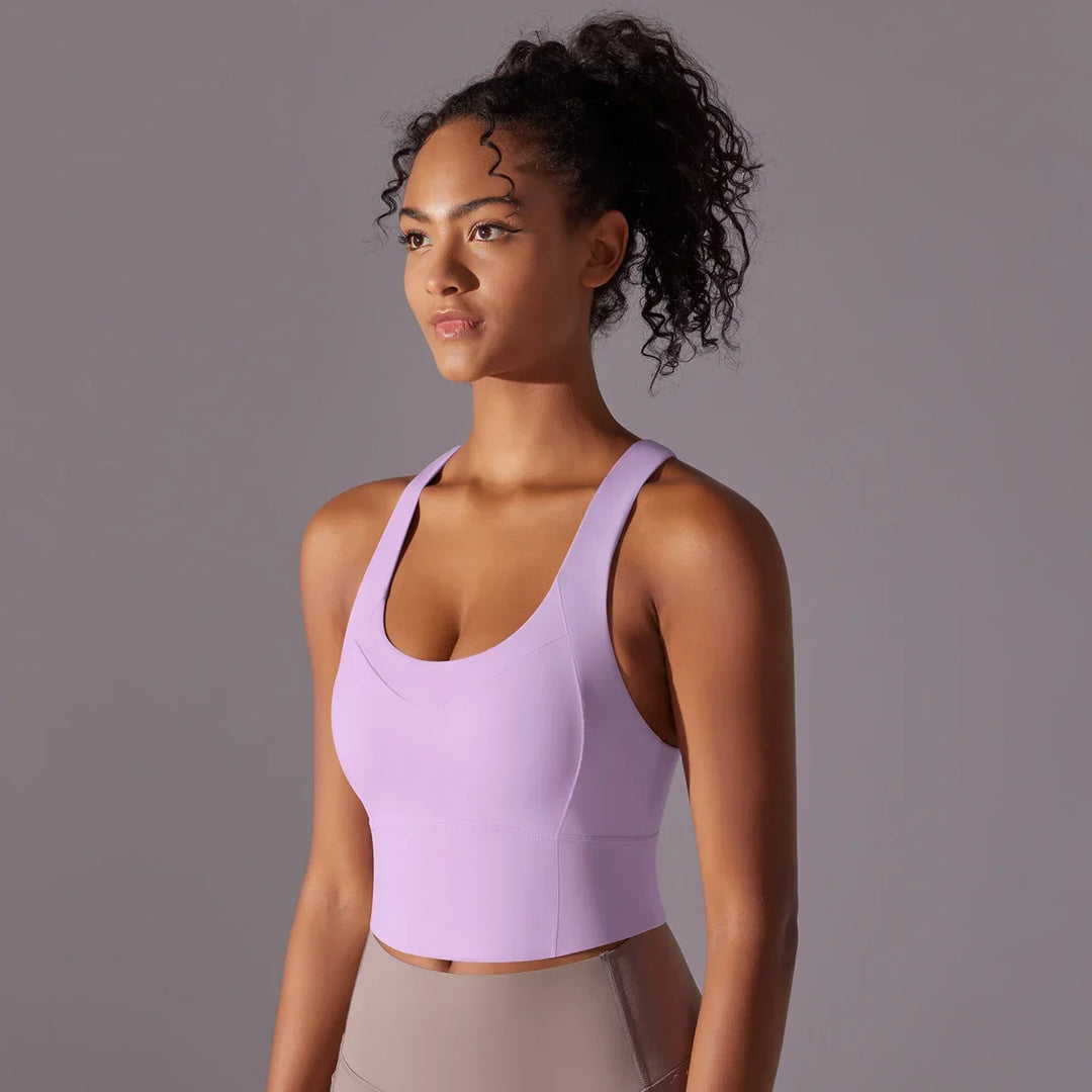 Echoarchiv | Sportlicher Yoga-Bh mit Eng Anliegender Passform