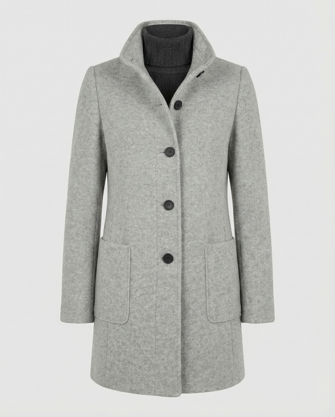 Damen Textil Kurzmantel mit Echoarchivrnem & Elegantem Design | Echoarchiv
