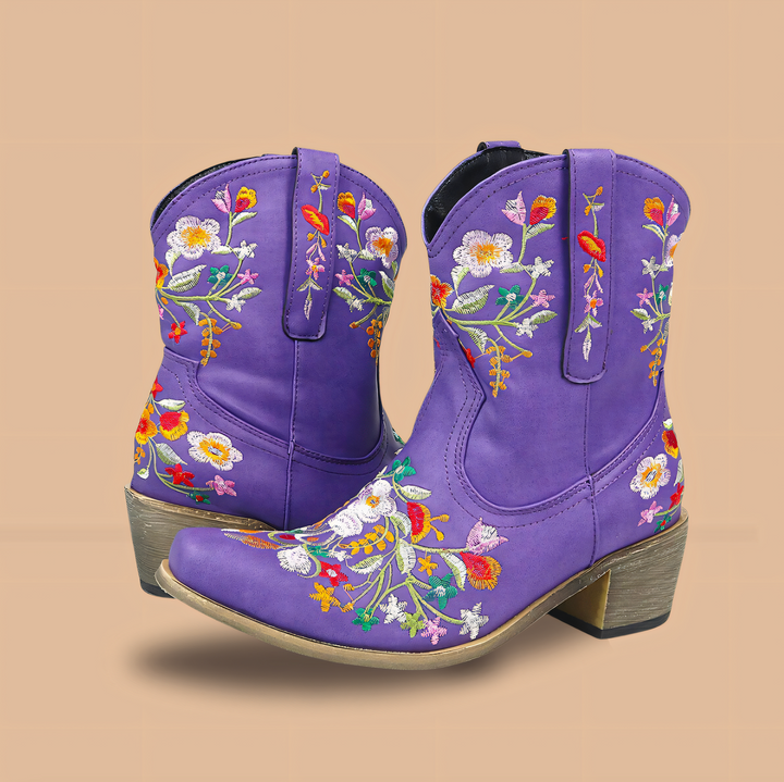 Echoarchiv | Wetterbeständige Vintage Cowgirl-Stiefel