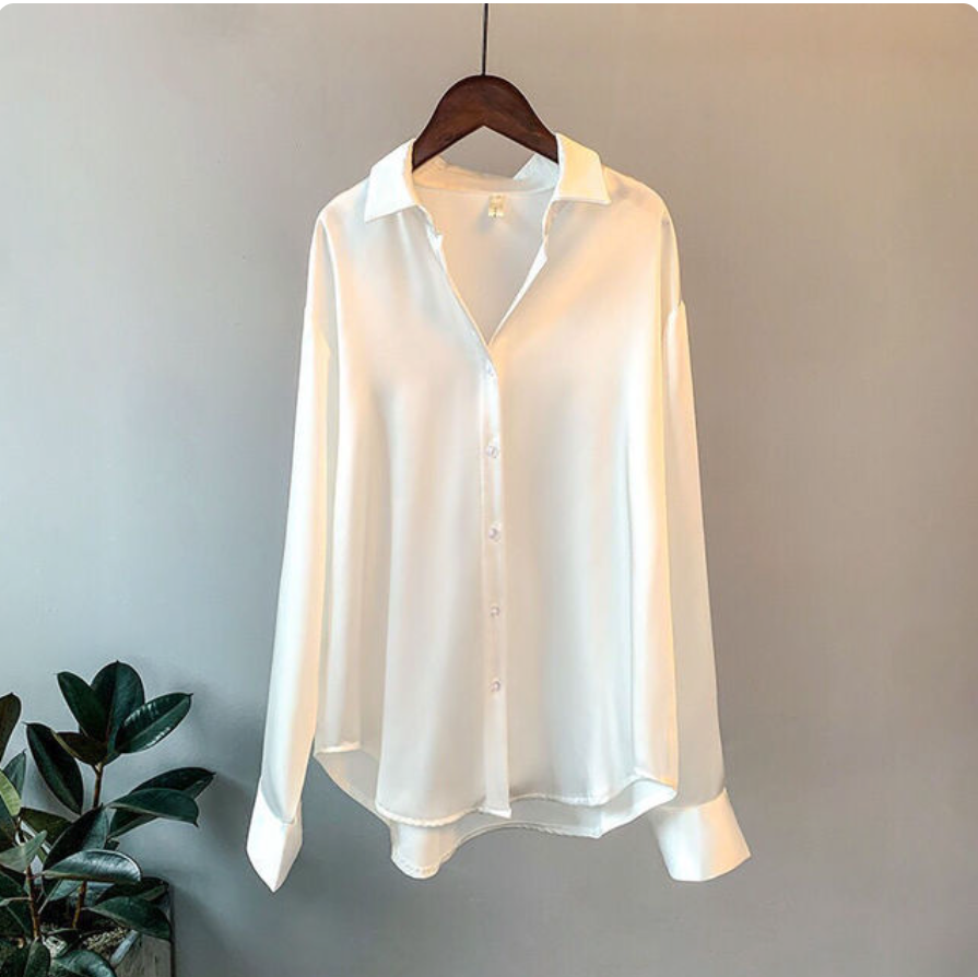 Echoarchiv | Damen Satin Bluse
