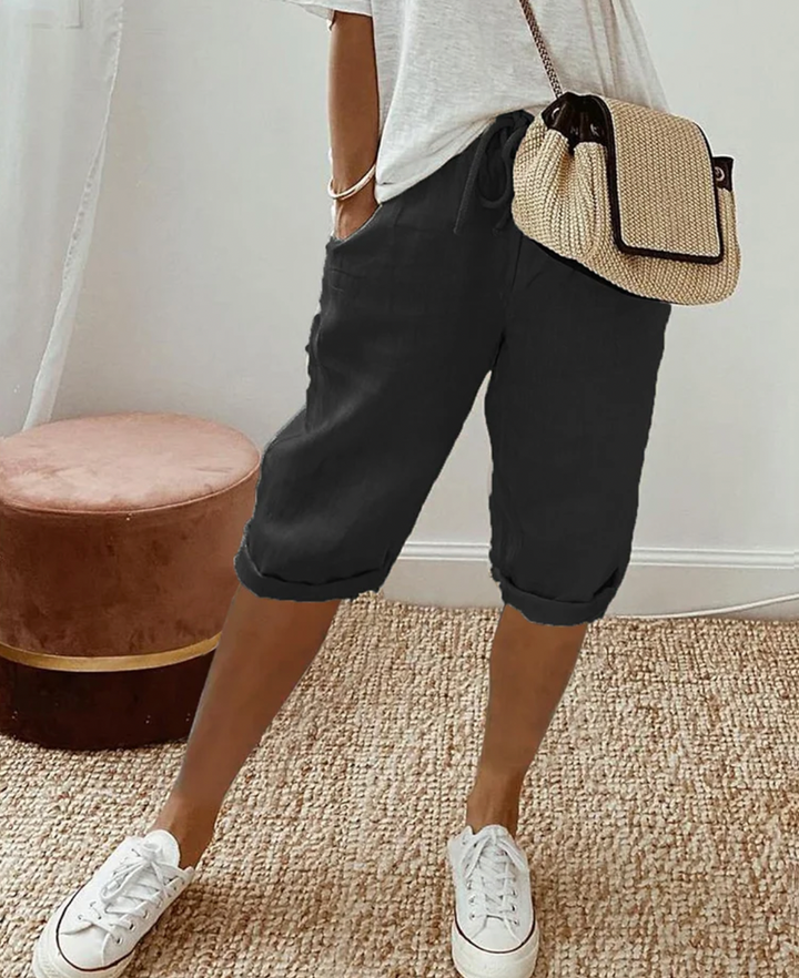 Echoarchiv | Kurze Trendy Modische Kniehose für Damen