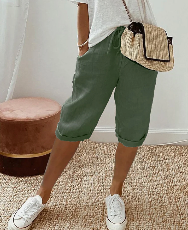Echoarchiv | Kurze Trendy Modische Kniehose für Damen