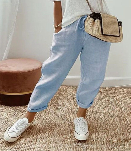 Echoarchiv | Boho-Sommerhose aus Baumwolle