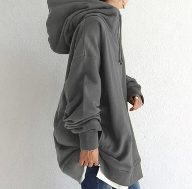 Echoarchiv | Damen-Hoodie mit Reißverschluss für Herbst/Winter