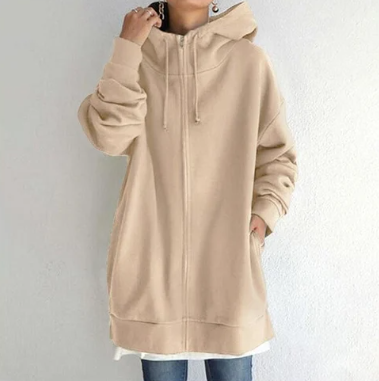 Echoarchiv | Damen-Hoodie mit Reißverschluss für Herbst/Winter