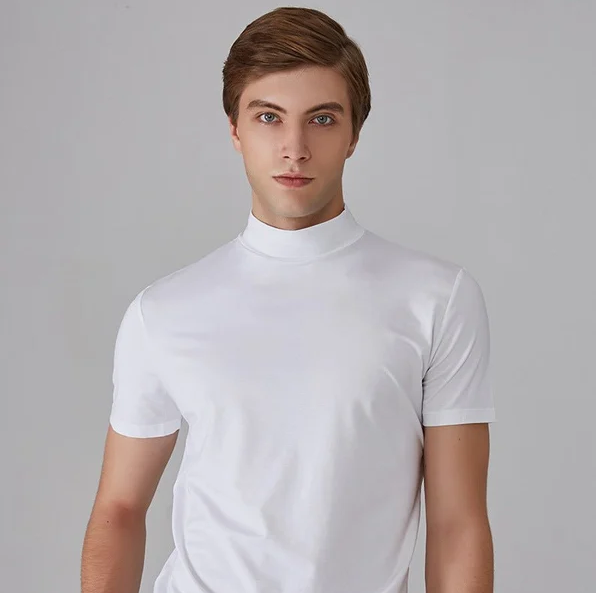 Echoarchiv - Antitranspirant T-Shirt mit Rollkragen für Männer