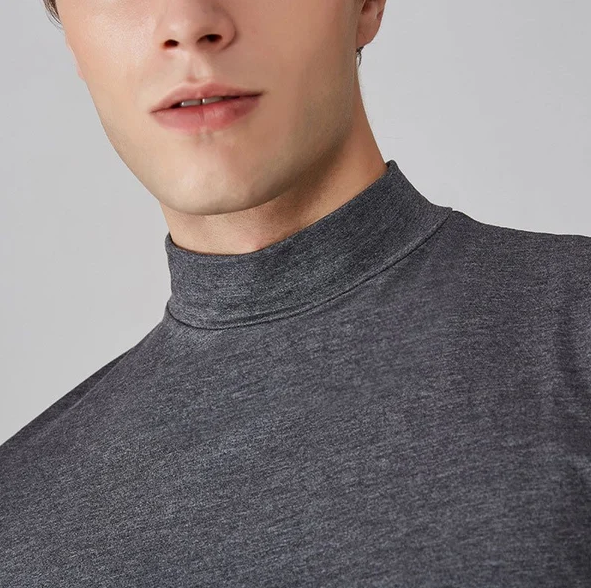 Echoarchiv - Antitranspirant T-Shirt mit Rollkragen für Männer