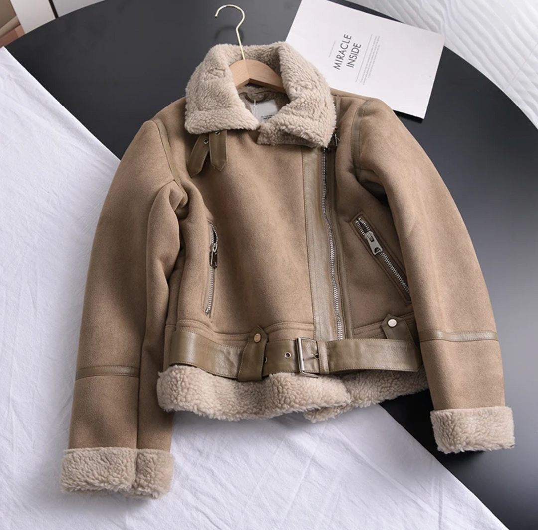 Echoarchiv | Sherpa-Fleece-Bomberjacke