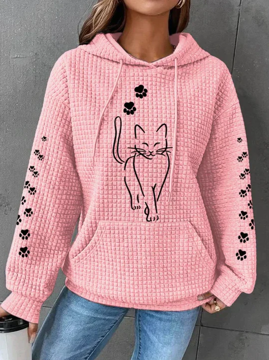 Echoarchiv | L Bequemer Und Warmer Kapuzenpullover Für Damen