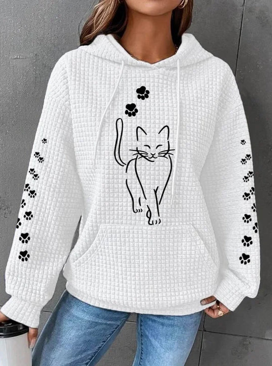 Echoarchiv | L Bequemer Und Warmer Kapuzenpullover Für Damen
