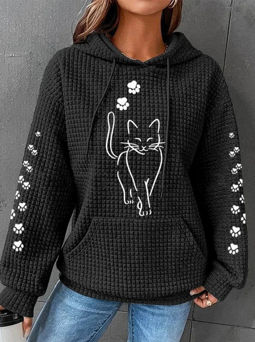 Echoarchiv | L Bequemer Und Warmer Kapuzenpullover Für Damen