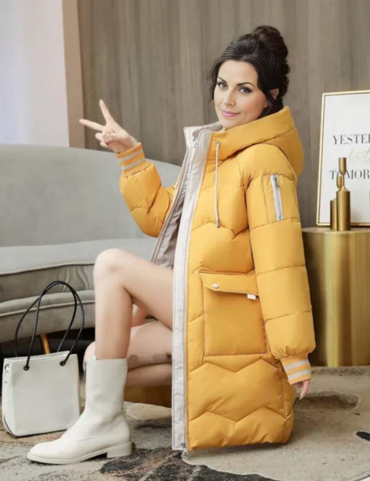 Echoarchiv | Kuschelige, Wintergefütterte Parka-Damenjacke