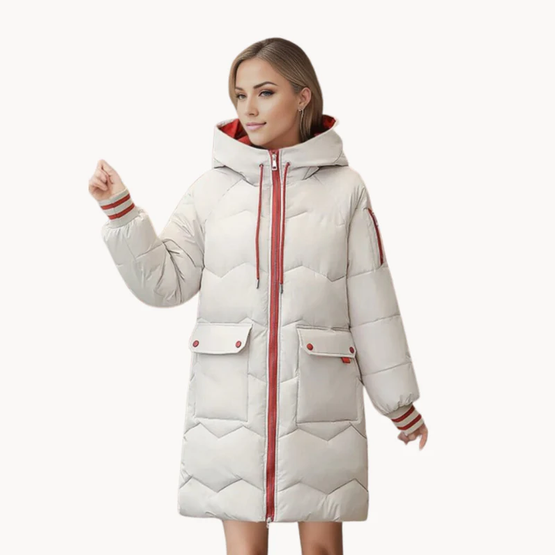 Echoarchiv | Kuschelige, Wintergefütterte Parka-Damenjacke