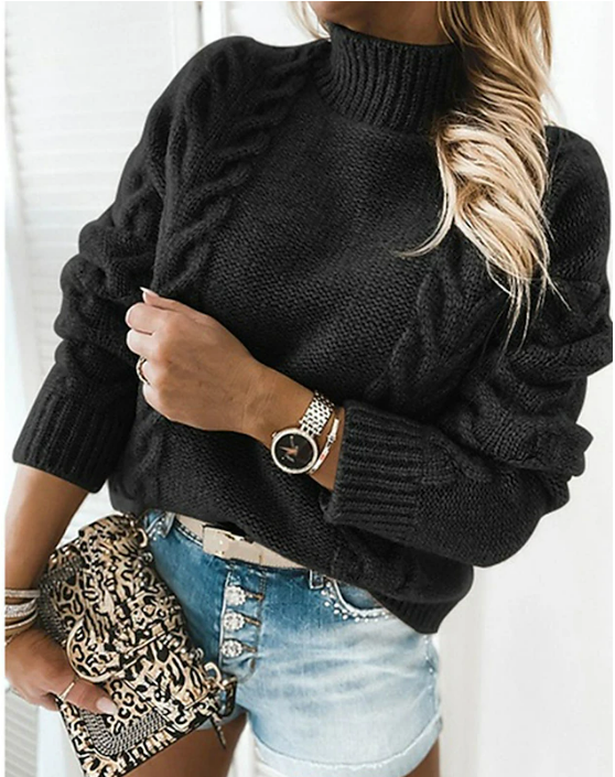 Bequemer Damen Pullover Für Den Alltag