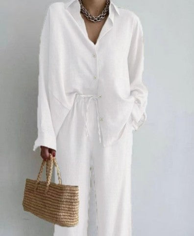 Echoarchiv | Damen Leinen-Set