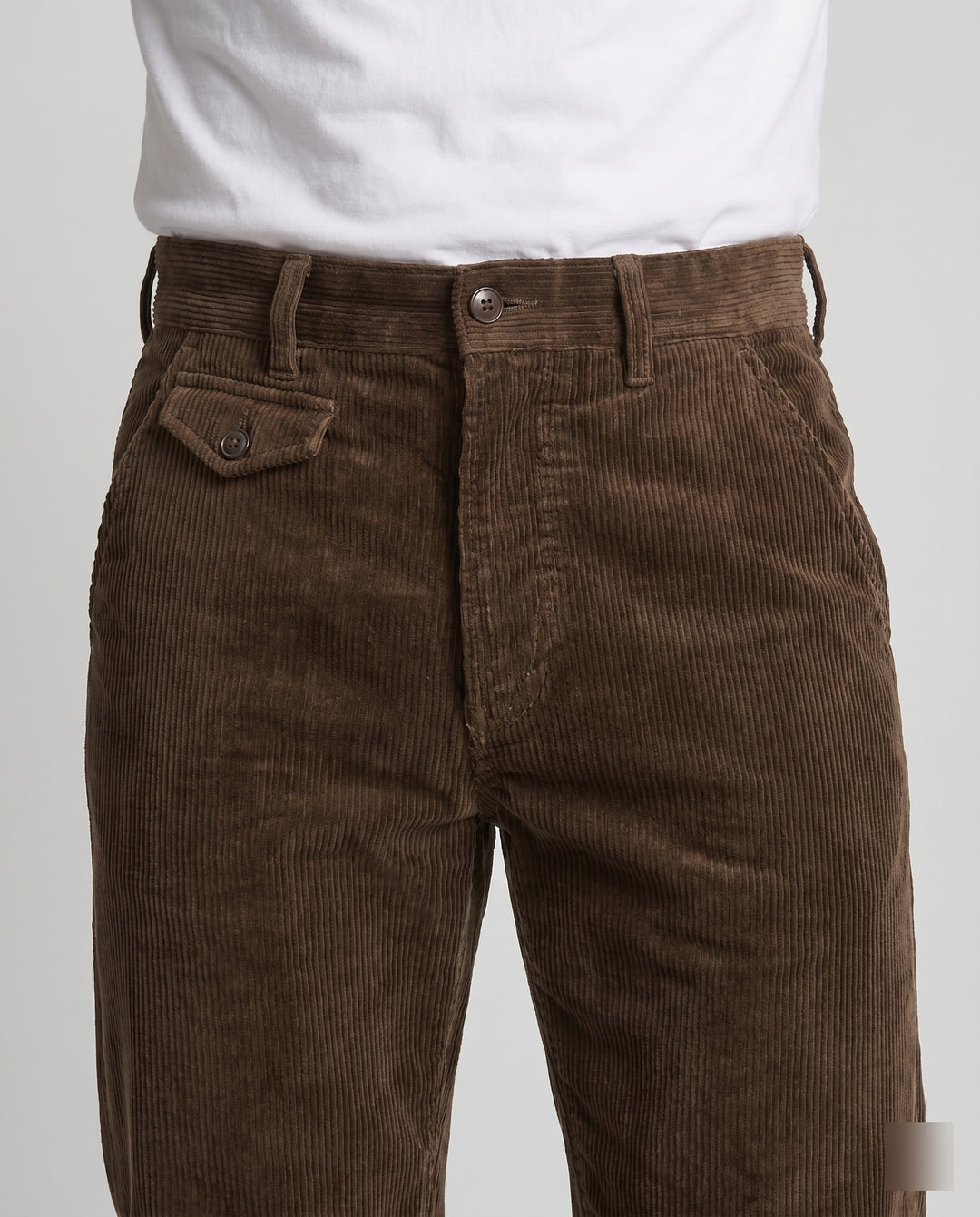 Herren Hochwertige Bundfaltenhose Echoarchiv