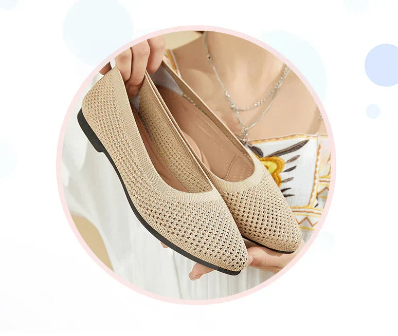 Echoarchiv - graue orthopädische ballerinas
