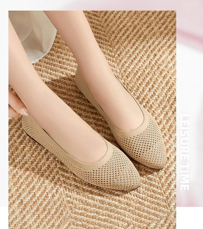 Echoarchiv - graue orthopädische ballerinas