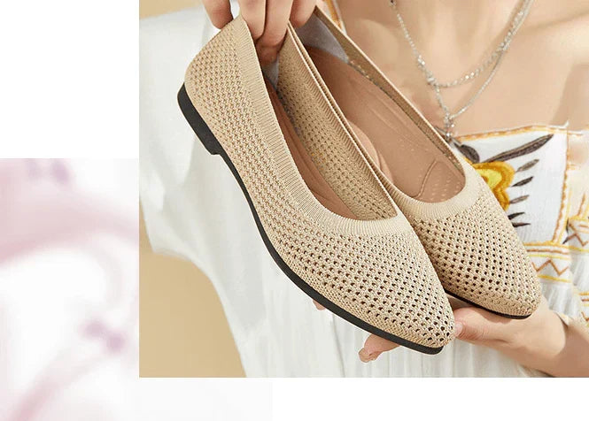 Echoarchiv - graue orthopädische ballerinas