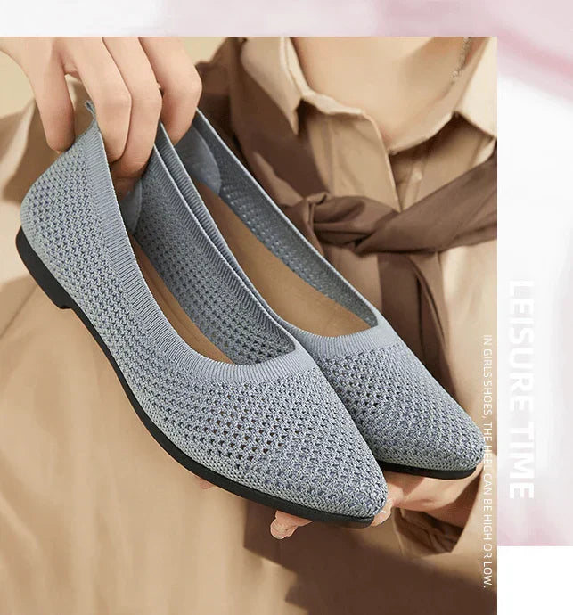 Echoarchiv - graue orthopädische ballerinas
