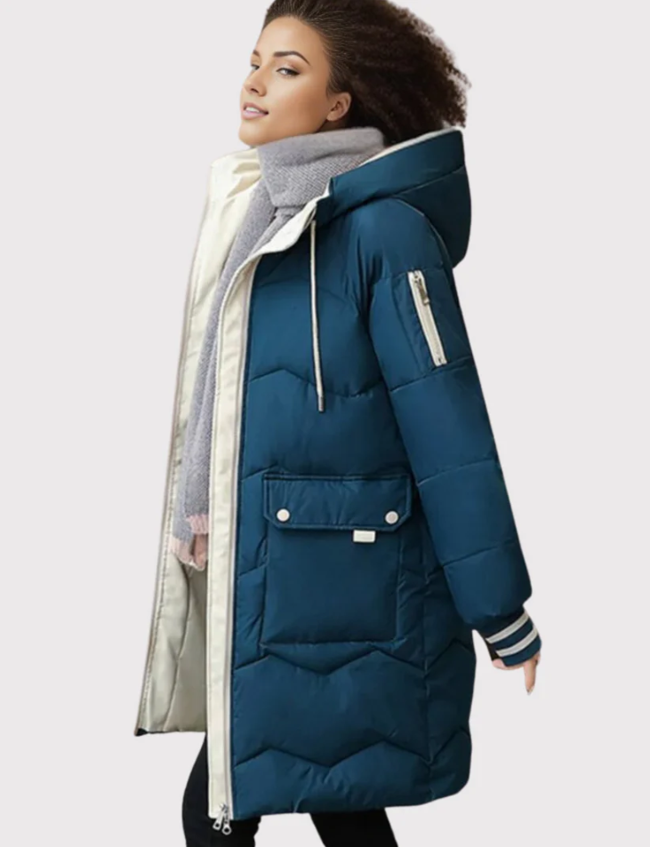 Echoarchiv | Kuschelige, Wintergefütterte Parka-Damenjacke