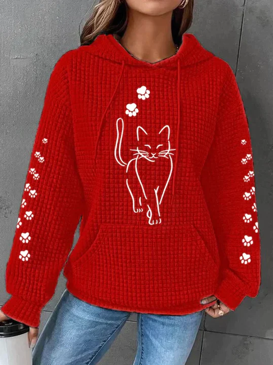 Echoarchiv | L Bequemer Und Warmer Kapuzenpullover Für Damen