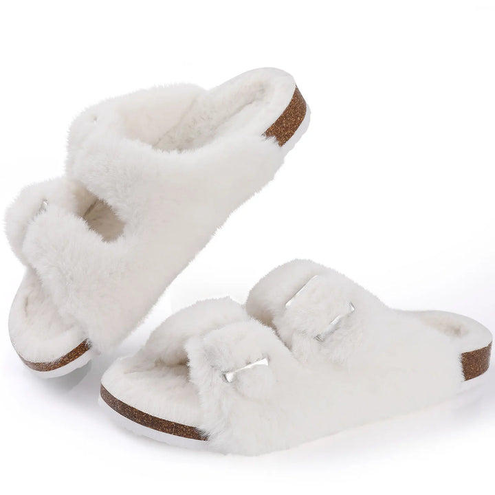 Echoarchiv - Chic Winter-Plüsch-Fellpantoffeln für Damen