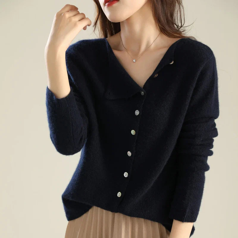 Echoarchiv | Vintage Kaschmir-Strickjacke