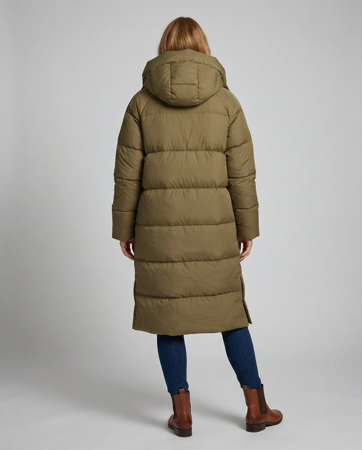 Lange Pufferjacke Damen Winter | Heidi-Mode