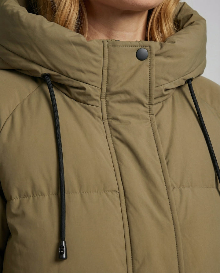 Lange Pufferjacke Damen Winter | Heidi-Mode